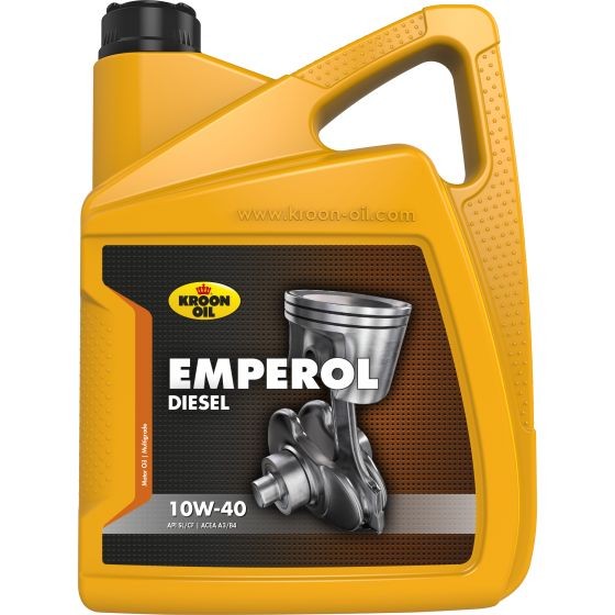 KROON OIL EMPEROL, DIESEL 31328 Motorolie 10W-40, 5L, Deels synthetische olie
