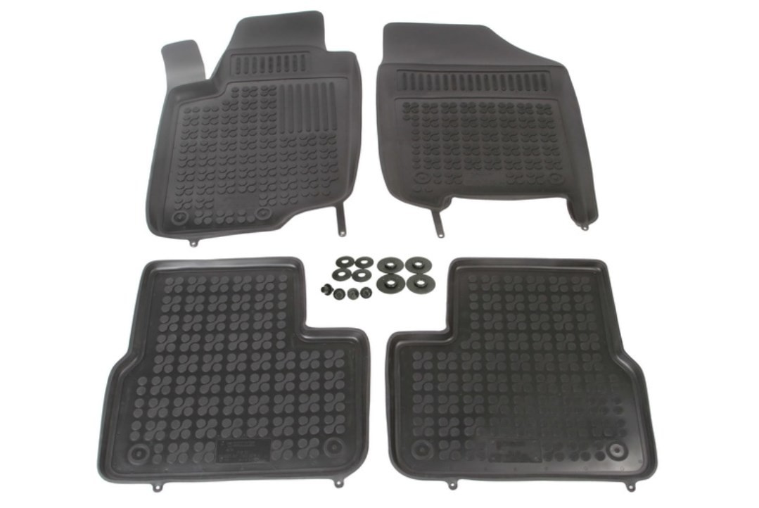 50388 WALSER Fußmatten Gummi, vorne und hinten, Menge: 4, schwarz für Peugeot  207 SW ▷ AUTODOC Preis und Erfahrung | Automatten