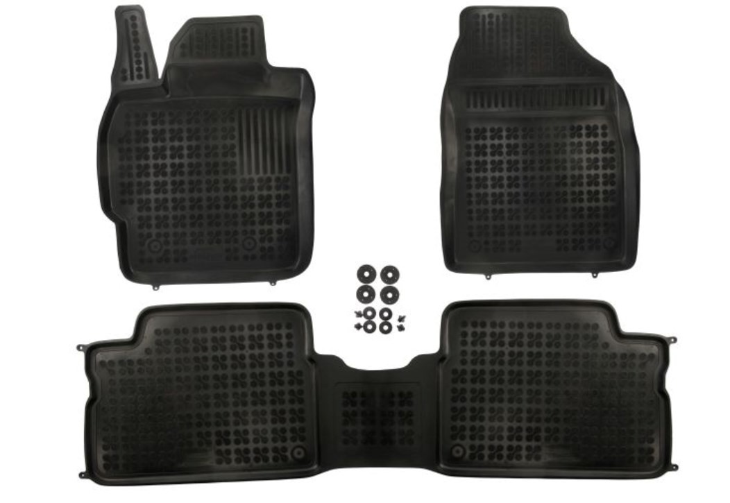 Car Mats for Toyota Auris (2013-2018) Tailored Fit Rubber Floor Mat Set  Accessory Black Custom Fitted 4 Pieces with Clips - Anti-Slip Backing,  Heavy Duty & Waterproof : : Automotive