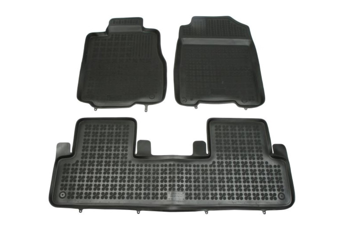 Design Gummi Fußmatten mit erhöhtem Rand passend für Honda CR-V
