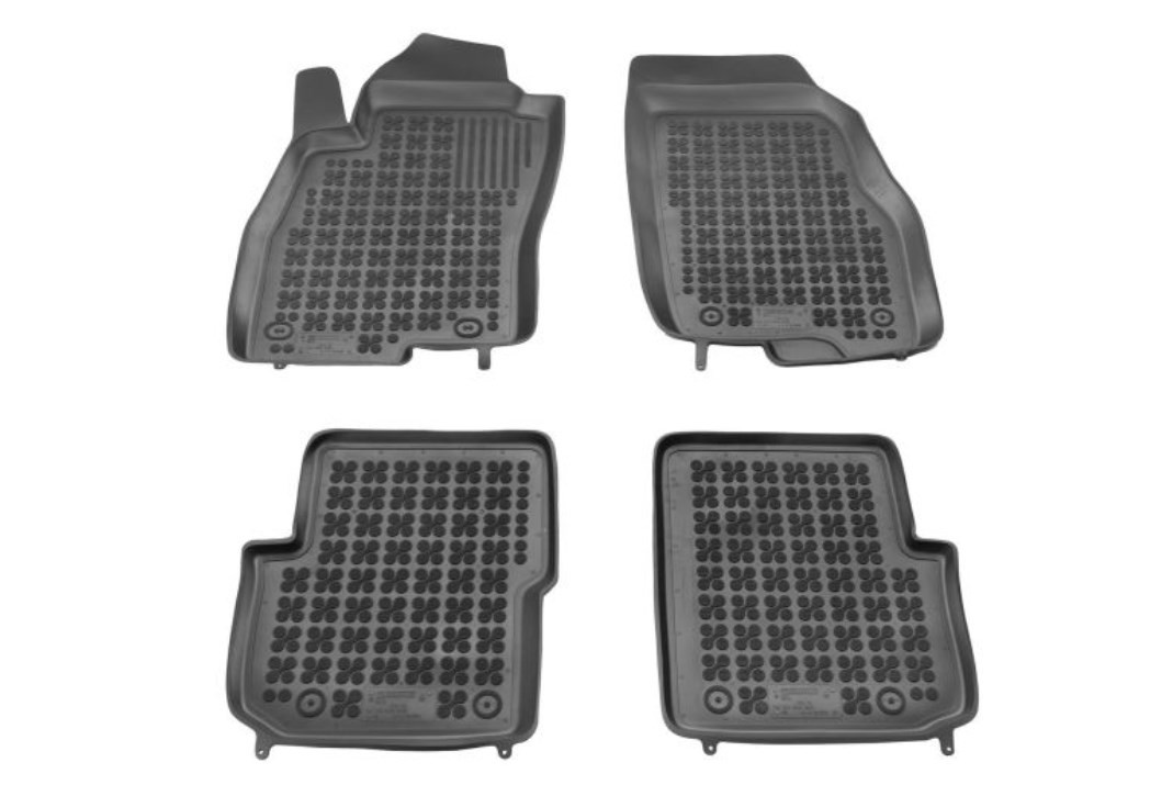 Fußmatten Auto Autoteppich passend für Fiat Punto 2 II 188 3 Türen Set CACZA0101 