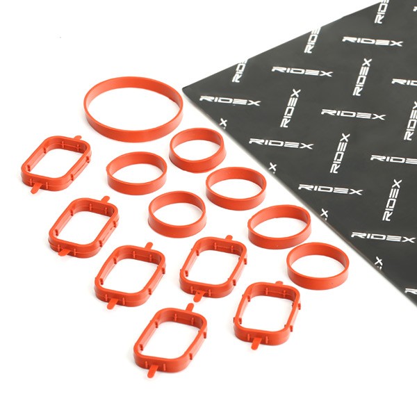 Image of RIDEX Kit guarnizioni, Collettore aspirazione OPEL,BMW,LAND ROVER 43G0031008