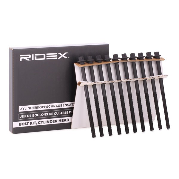 1217B0004 RIDEX Cylinder head bolts OPEL Male Torx, Quantity: 10