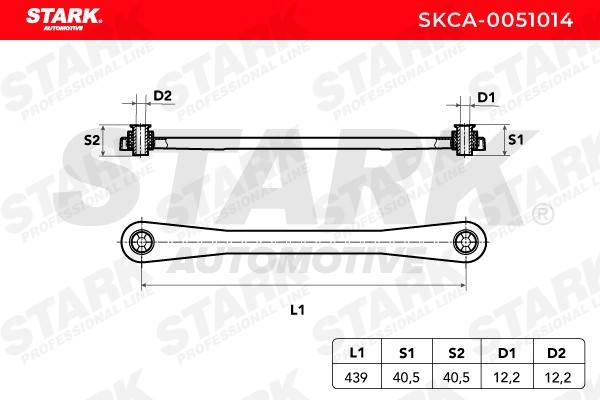 OEM-quality STARK SKCA-0051014 Suspension control arm