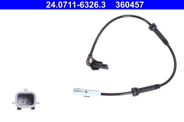 360457 ATE 465mm Length: 465mm Sensor, wheel speed 24.0711-6326.3 buy