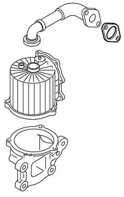 ELRING Seal, crankcase breather 387.520