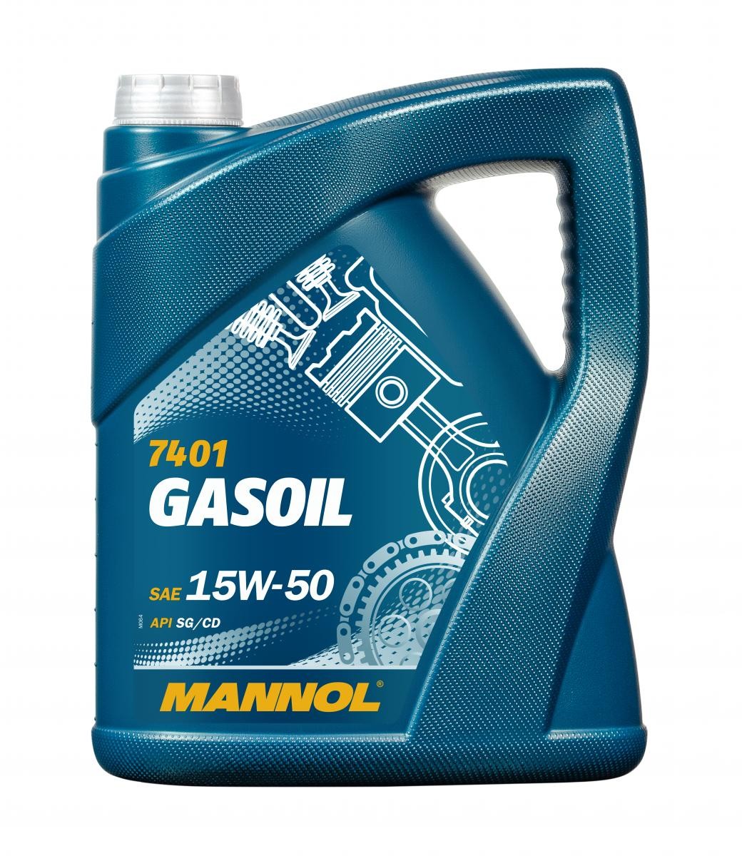 Comprare MN7401-5 MANNOL GASOIL 15W-50, 5 l, Olio minerale Olio motore MN7401-5 poco costoso