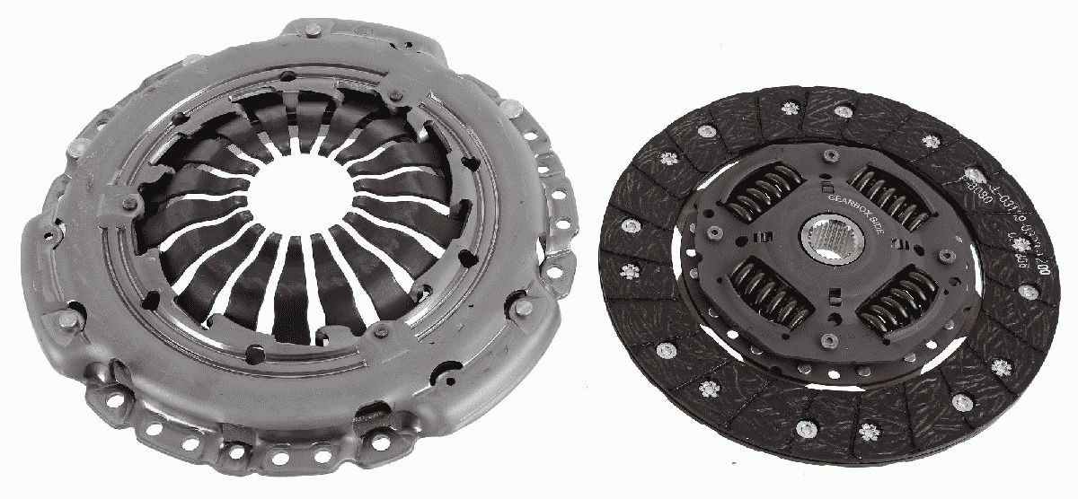 SACHS 3000 950 767 Clutch kit without clutch release bearing, 215mm