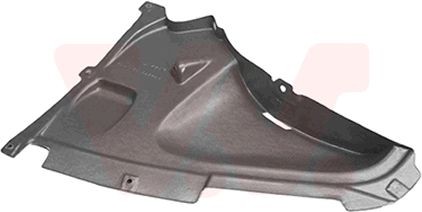 0670437 VAN WEZEL Wheel arch cover BMW Left Front, Front Section, Lower Section