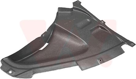 VAN WEZEL Right Front, Front Section, Lower Section Panelling, mudguard 0670438 buy