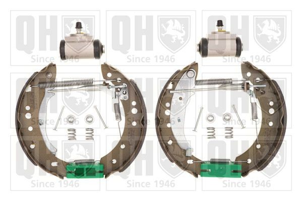 QUINTON HAZELL 203 x 39 mm, with mounting manual, with wheel brake cylinder, with automatic adjustment Width: 39mm Brake Shoes BS1194K1 buy