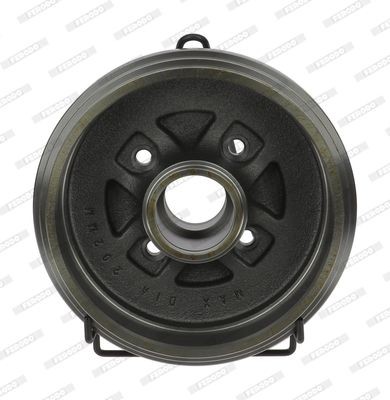 Brake drum FERODO without ABS sensor ring, without wheel bearing, 238mm - FDR329825