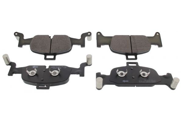 MAPCO 6693 Brake pad set Front Axle, prepared for wear indicator