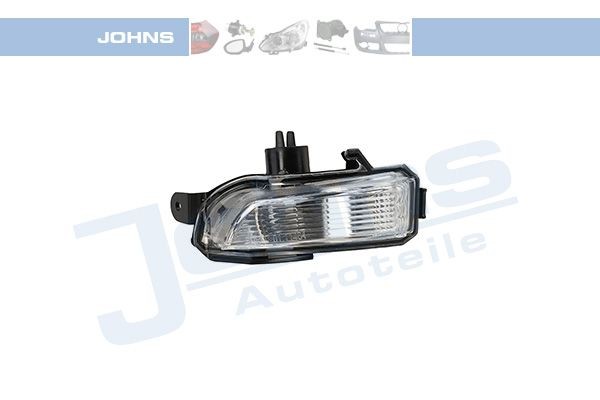 JOHNS 71 03 37-95 Side indicator Crystal clear, Left Front, Exterior Mirror, without bulb holder, WY5W