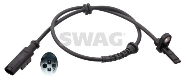 SWAG 40100988 Wheel speed sensor Fiat Grande Punto 199 1.2 68 hp Petrol 2013 price