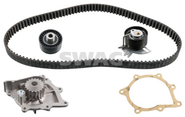 SWAG 62103081 Water pump and timing belt kit SU001 A3082