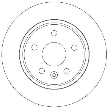 TRW Brake rotors rear and front OPEL Astra K Hatchback (B16) new DF6846