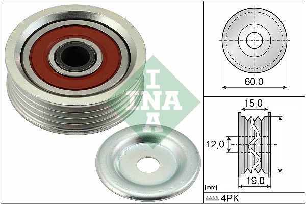 INA 531 0887 10 Tensioner pulley FIAT experience and price