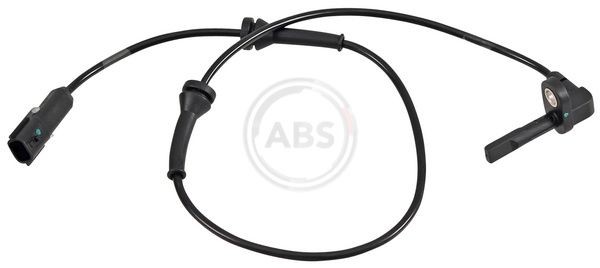 A.B.S. 31578 ABS sensor Active sensor, 640mm, 740mm, 38mm, black