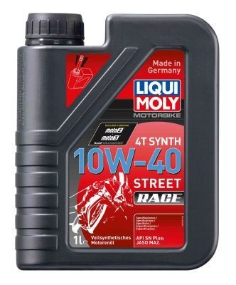HONDA NT Motoröl 10W-40, 1l, Teilsynthetiköl LIQUI MOLY Motorbike 4T Synth, Street Race 20753