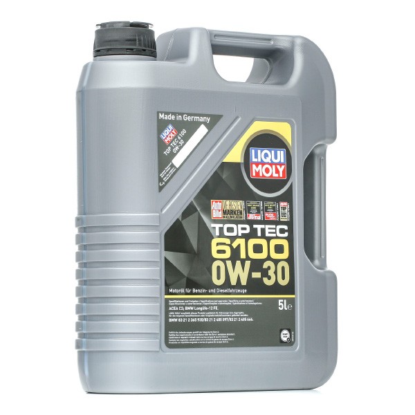 20771 Motor oil LIQUI MOLY 0W-30 review and test
