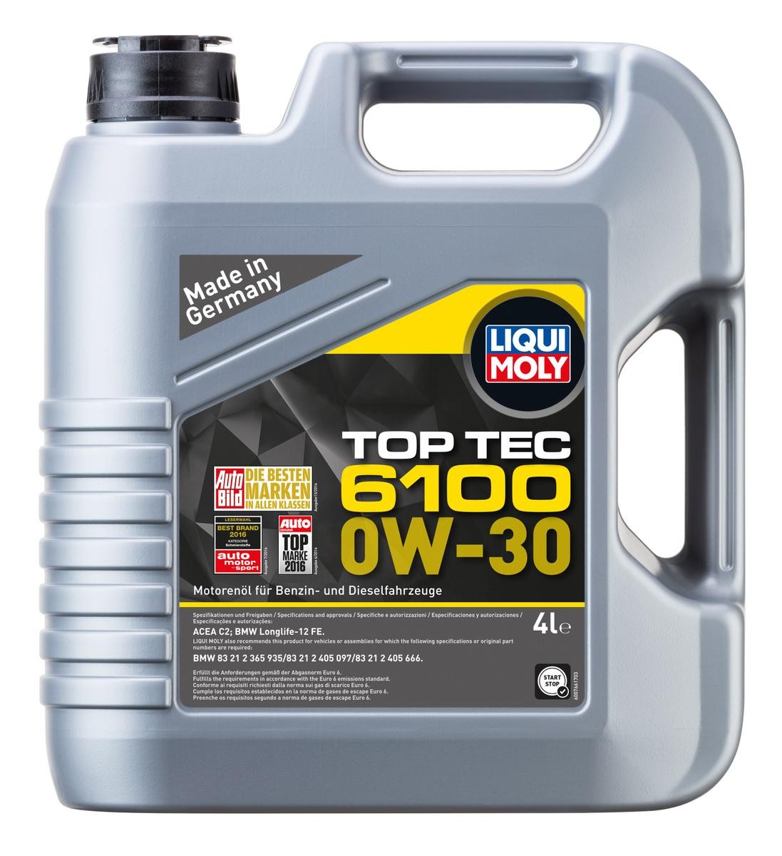 LIQUI MOLY Huile moteur FIAT,NISSAN,SUBARU 20778