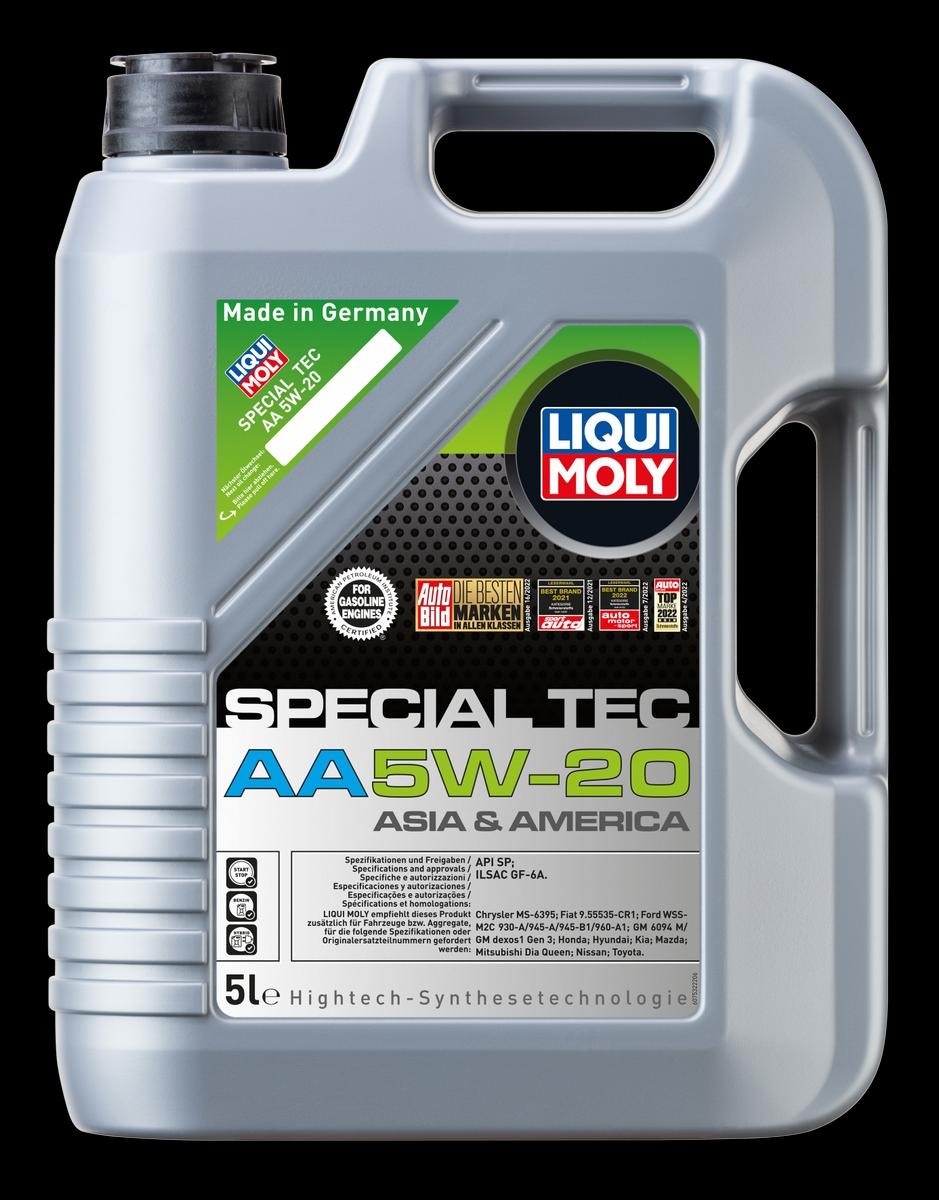 LIQUI MOLY Special Tec, AA 20793 Engine oil 5W-20, 5l