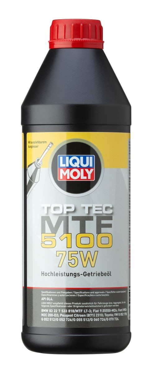 LIQUI MOLY Top Tec, MTF 5100 20842 Automatic transmission fluid 75W, 1l