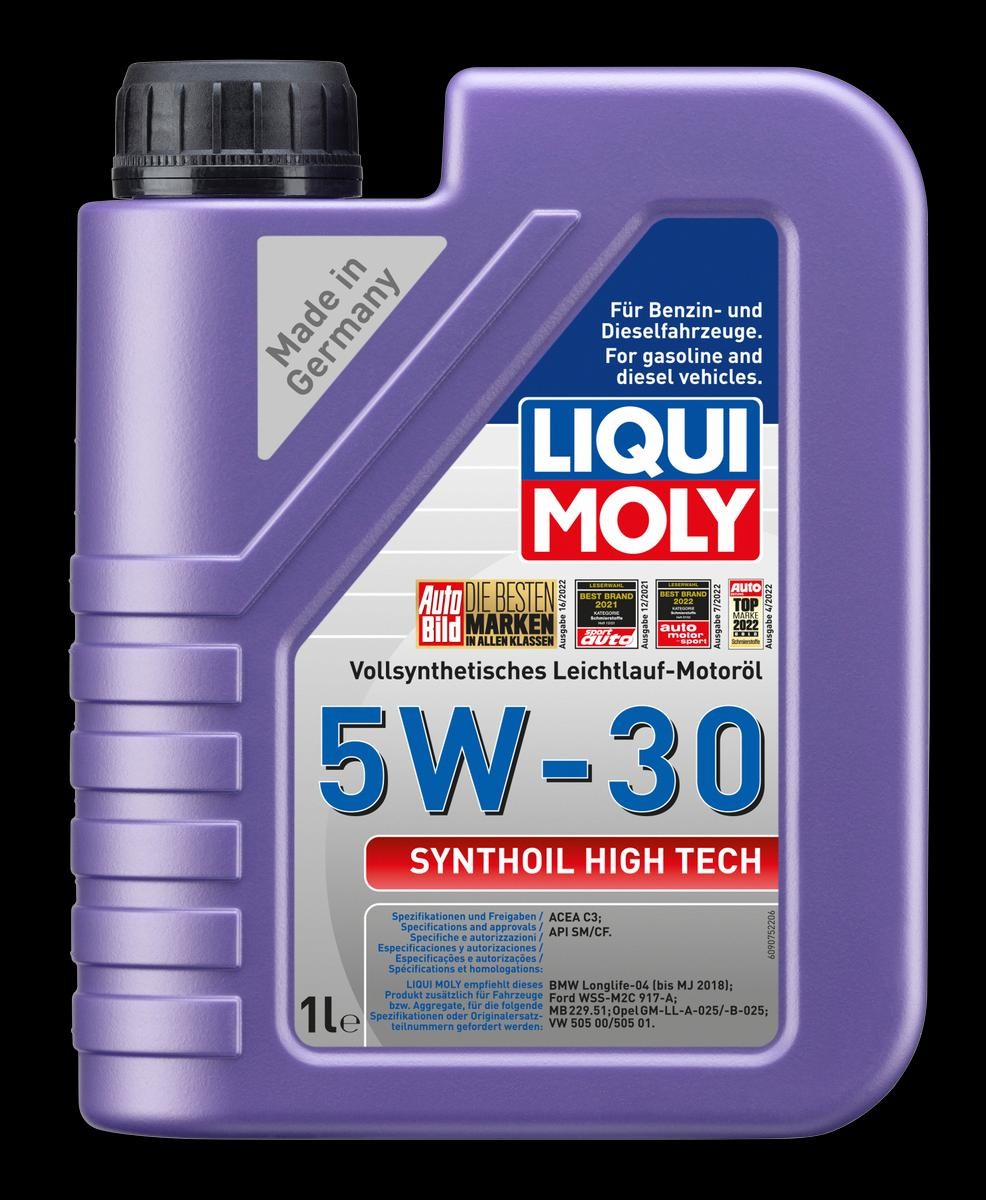 LIQUI MOLY Synthoil High Tech 20957 Engine oil 5W-30, 1l