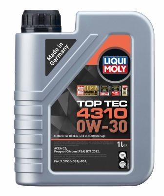 Motor oil PSA B71 2312 LIQUI MOLY - 3735 Top Tec, 4310