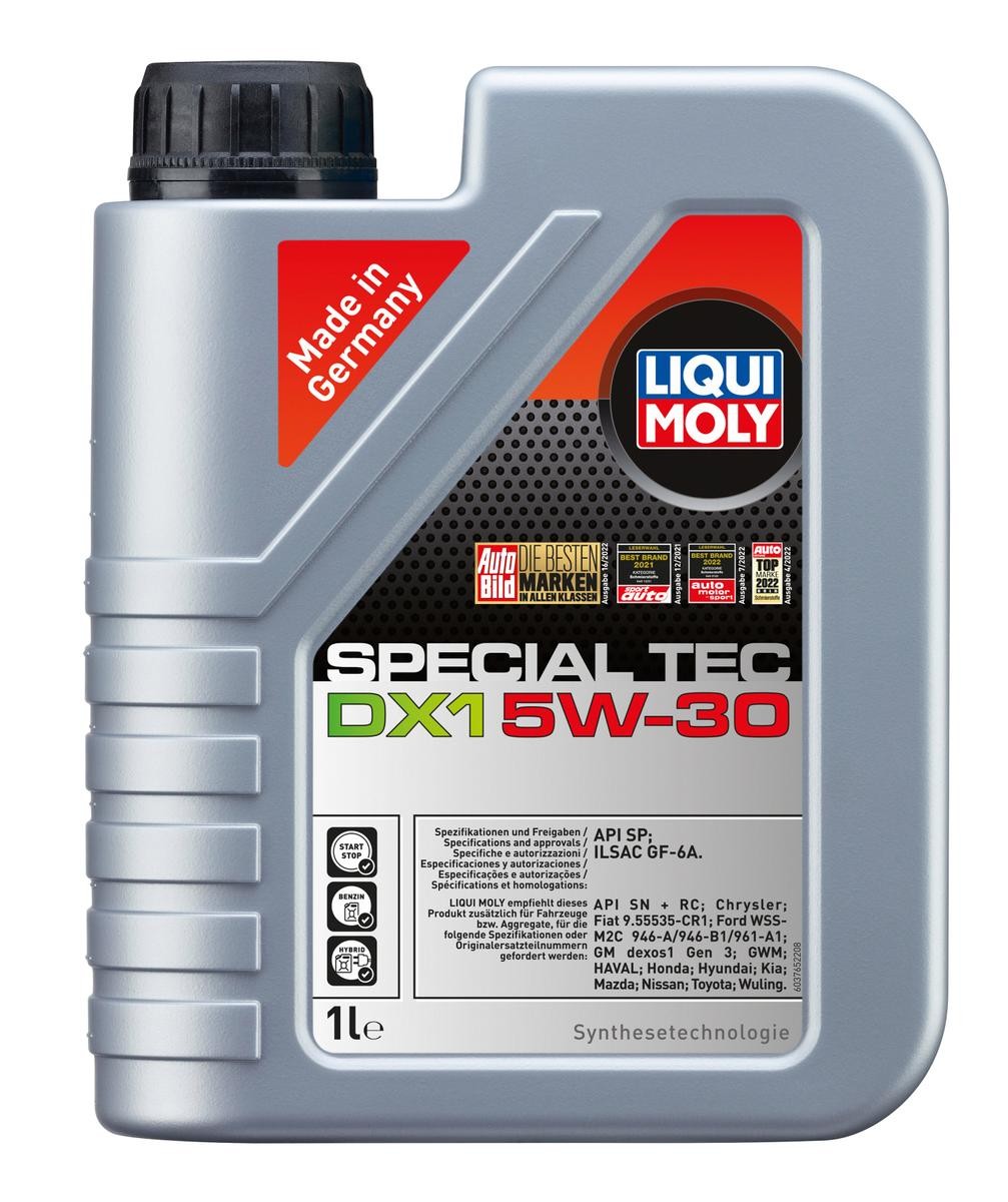 LIQUI MOLY Special Tec, DX1 3765 Engine oil 5W-30, 1l