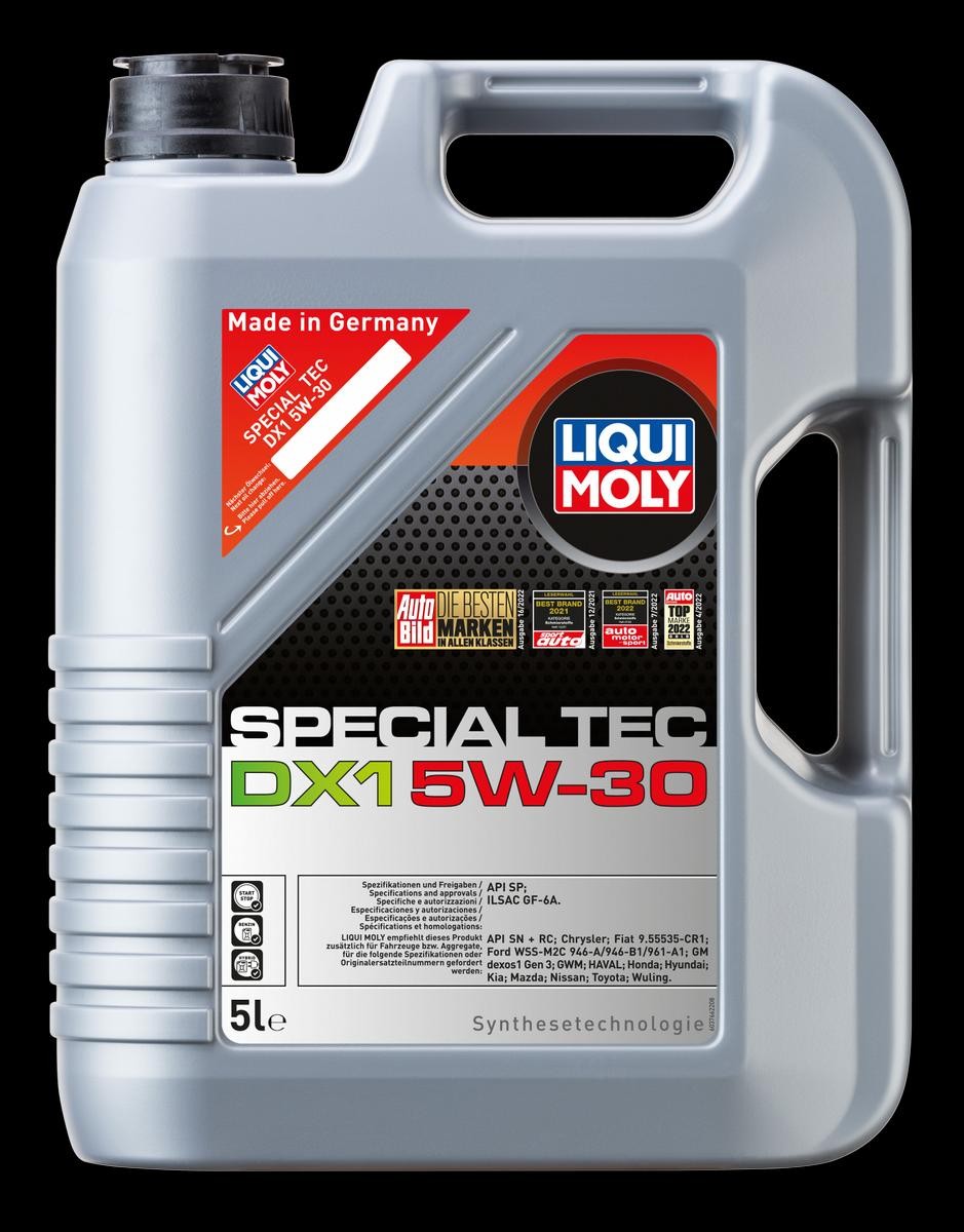 LIQUI MOLY Special Tec, DX1 3766 Engine oil 5W-30, 5l