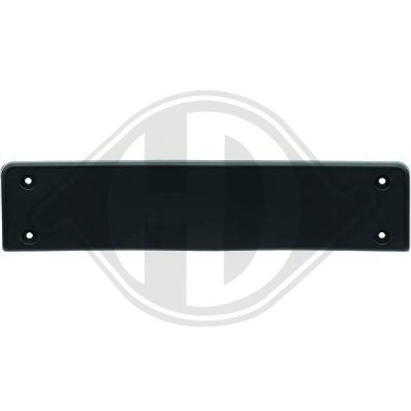 DIEDERICHS 2248154 Licence plate holder / bracket VW POLO in original quality