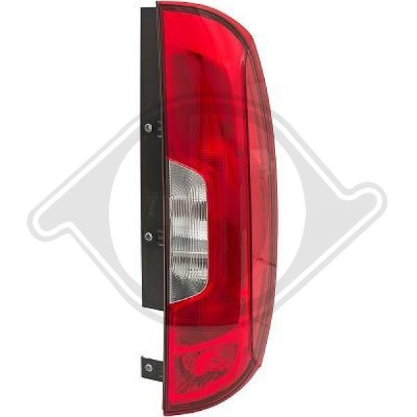 DIEDERICHS 3486192 Tail lights FIAT Doblo II Box Body / Estate (263) 1.6 D Multijet 120 hp Diesel 2020 price