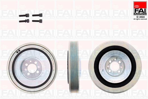 Original FAI AutoParts Belt pulley crankshaft FVD1017K for SUZUKI SX4