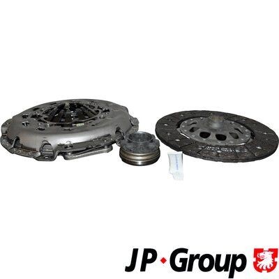 Clutch kit JP GROUP with clutch release bearing, 240mm - 1130415010