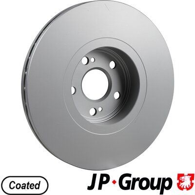 JP GROUP Brake rotors 4363100900 for RENAULT VEL SATIS, ESPACE