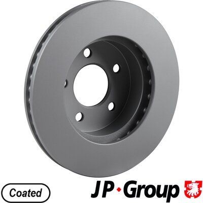 JP GROUP Brake rotors 5563100300 for Jeep Cherokee KJ