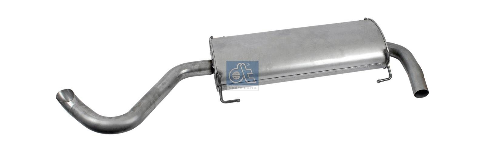 Original DT Spare Parts Exhaust muffler 12.27154 for FIAT DUCATO