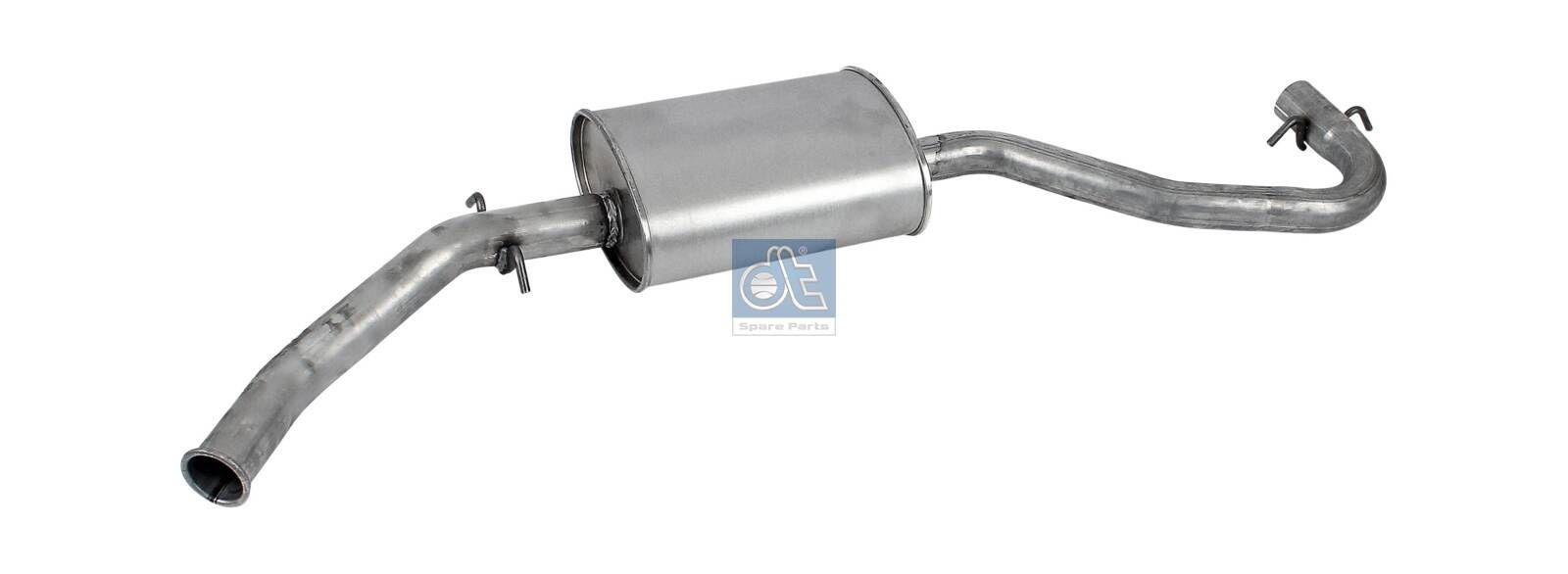 Original DT Spare Parts Exhaust muffler 12.27155 for PEUGEOT BOXER