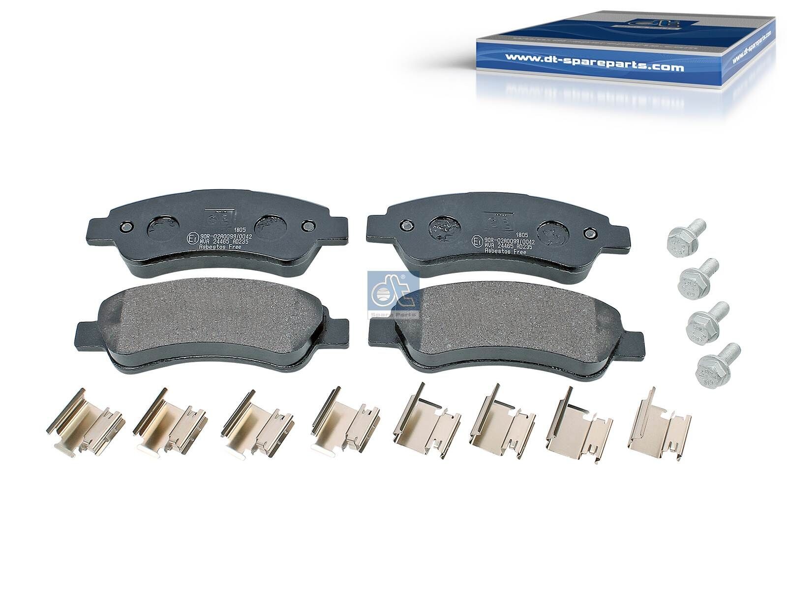 DT Spare Parts 12.93102 Brake pad set PEUGEOT experience and price