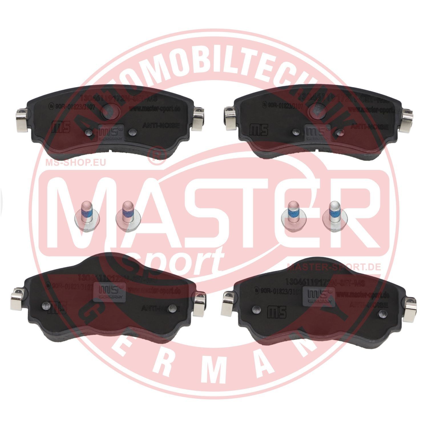 MASTER-SPORT Brake pad kit 13046119172N-SET-MS for CITROËN C4