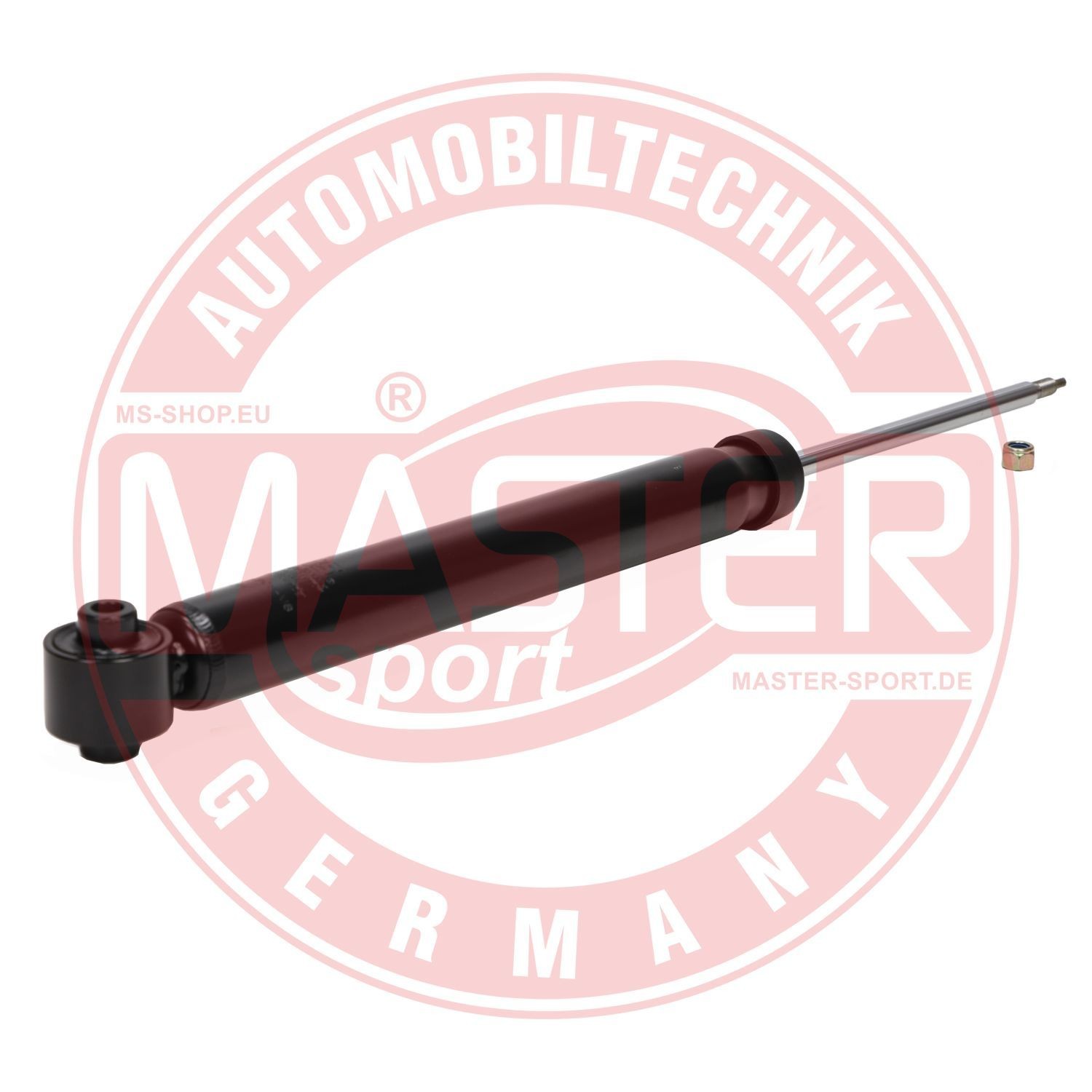 MASTER-SPORT BV163159131 Shock absorber Rear Axle, Gas Pressure, Twin-Tube, Suspension Strut, Top pin, Bottom eye