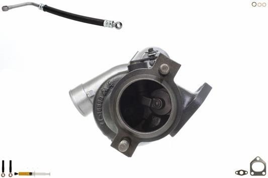 ALANKO 11900634 Turbo Exhaust Turbocharger, Engine, with attachment material, Incl. Gasket Set, with oil pipe