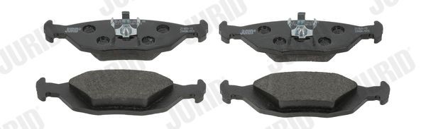 JURID 571428J Brake pad set not prepared for wear indicator, without accessories