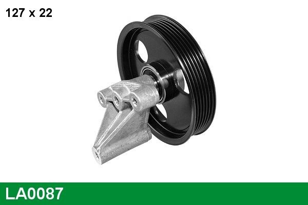 Timing belt idler pulley LUCAS with fastening clamp - LA0087