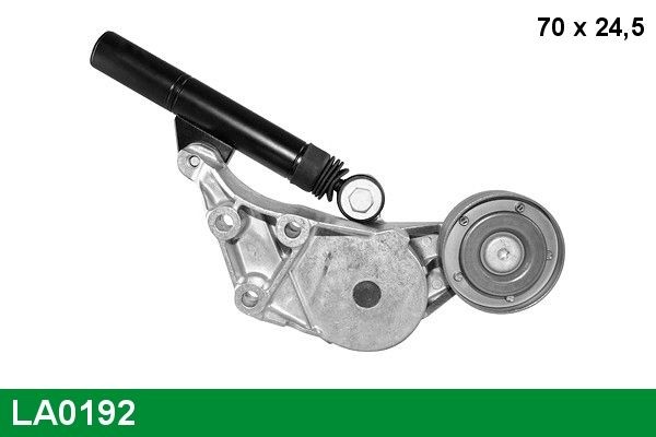 Original LUCAS Tensioner pulley, v-ribbed belt LA0192 for AUDI 80