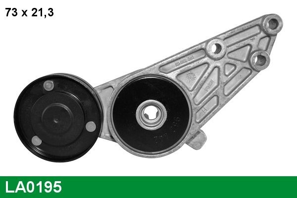 Great value for money - LUCAS Tensioner pulley LA0195
