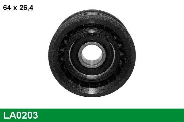 LUCAS LA0203 Deflection / Guide Pulley, v-ribbed belt SKODA experience and price