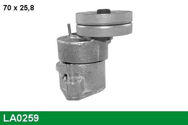 Opel ASTRA Belt tensioner pulley 13519269 LUCAS LA0259 online buy